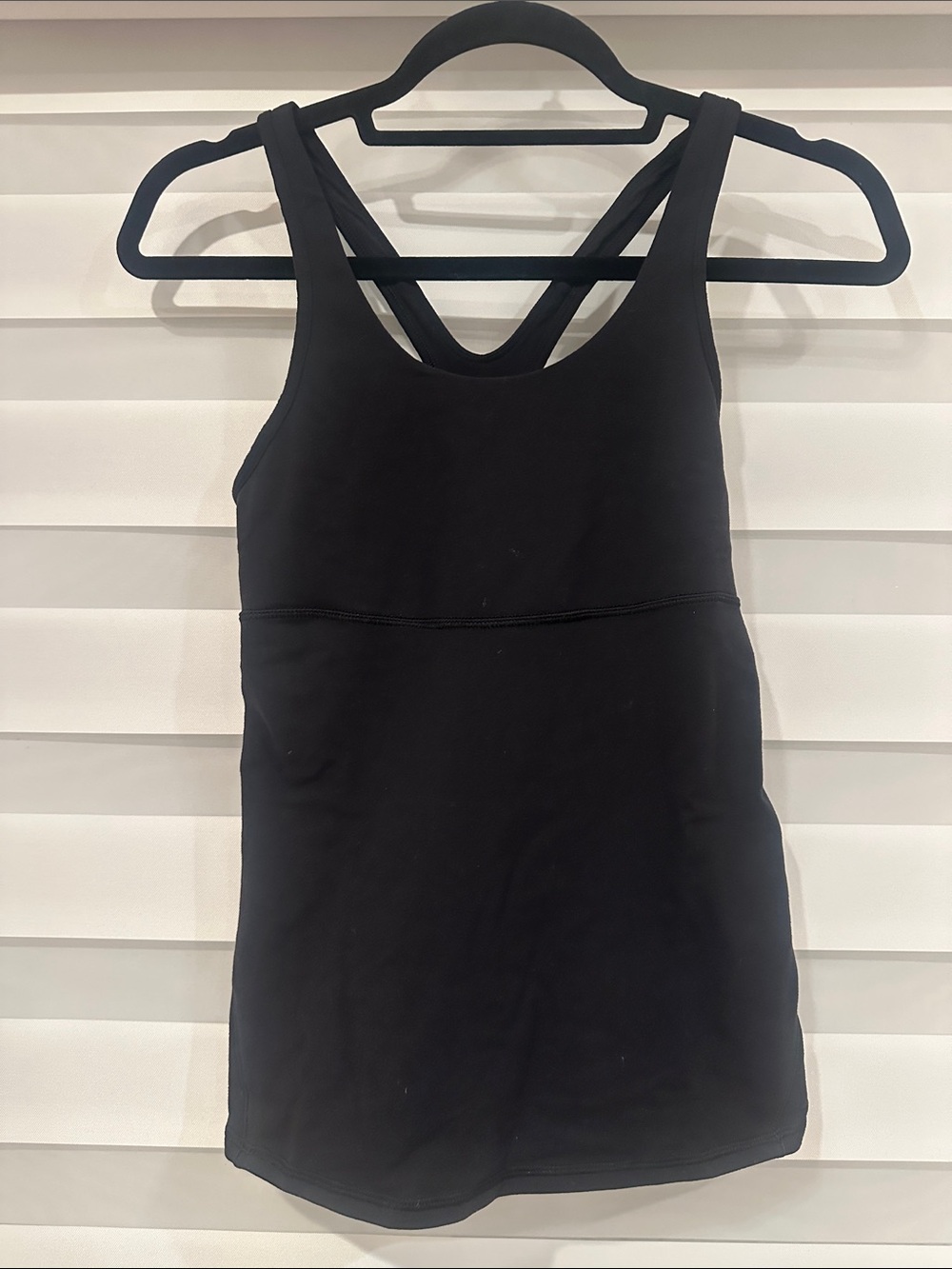 lululemon athletica Black Double-Strap Athletic Tank